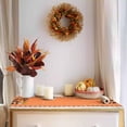 thumbnail image 2 of Table Runner Dresser Scarves 72 Inch Long,Thanksgiving Fall Pumpkin Dwarf Maple Leaf Linen Dining Table Runners Sweet Home Orange Lattice Tabletop Scarf for Wedding Holiday Party Kitchen, 2 of 9