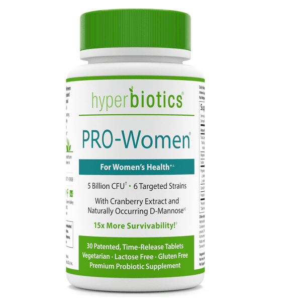 Hyperbiotics PRO-Women w/ Cranberry Extract and Naturally Occuring D ...