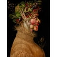 thumbnail image 3 of Arcimboldo, Giuseppe 19x24 Black Modern Framed Museum Art Print Titled - Summer, 3 of 5