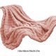 thumbnail image 3 of Manta de forro polar suave para sofá - manta cálida y esponjosa de rayas de 59x39 pulgadas para adultos, regalo decorativo, 3 of 6