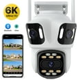 thumbnail image 2 of Three Lens PTZ IP Camera Outdoor 6K HD Three Screen WiFi Security Camera Auto Tracking 4K Dual Len Wirelss CCTV Camera iCsee, 2 of 7