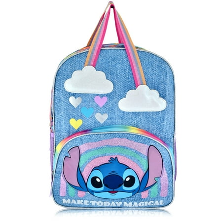 Disney Stitch School Backpack Toddler Backpack for School | Stitch 16" Kids Backpack Bookbag for Girls, Boys, Unisex | Stitch Backpack Girls Backpack for Kids