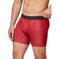 thumbnail image 4 of Athletic Works Men's Ultra Lite Mesh Boxer Brief, 6 Pack, 4 of 8