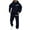 Navy%GC%, variant on CONZONE Mens 2 Piece Sweatsuits Casual Men's Jogging Tracksuit Set Letter Graphic Pullover Hoodie Pants Sweat Suit for Men Cozy Fall Winter Athletic Track Suit Outfits