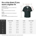 thumbnail image 5 of KLL Chemistry Formulas 2 Print Men's Shirt Short Sleeve Button Down Summer Cuba Beach Shirts- Small, 5 of 5
