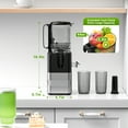 thumbnail image 3 of TINANA Cold Press Juicer Machine, 5.4 In Wide Feed Chute, Up to 450W Professional Slow Masticating Juicer for Whole Vegetables & Fruits, Batch Juicing, Reverse Function to Clear Blockages, MP-802T, 3 of 9