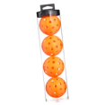 thumbnail image 2 of Paquete de 4 bolas de Pickleball, bolas de pepinillo para práctica, duraderas, 74mm, 40 agujeros para Naranja, 2 of 8