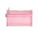 thumbnail image 1 of Estuche para lápices, bolsa para lápices, bolsa para bolígrafos, bolsa doble para bolígrafos, bolsa de malla transparente, bolsa de examen de gran capacidad, organizador de papelería, bolsa de almacen, 1 of 2