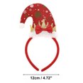 thumbnail image 3 of Ofertas Únicas 1 Pc Diadema Clásica con Patrón de Corona para Halloween 4.72" Diámetro Tono Dorado Rojo, 3 of 6