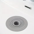 thumbnail image 3 of 1pc Silicone Drain Strainer Hair Catcher with Drain Holes Perfect for Bathroom or Kitchen Use Shower Drain Hair Catcher, 3 of 9