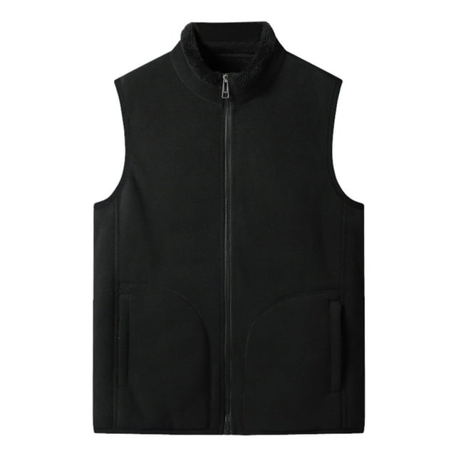 Gilet d'Hiver pour Hommes, Coupe Ample, Chaud, Confortable, Léger, Veste Douce pour Randonnée Camping