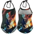thumbnail image 6 of Todoroki Shoto My Hero Academia Children's One-piece Swimwear Halterneck Swimsuit Summer Beach Girl's Bathing Suits Breathable Beachwear, 6 of 7