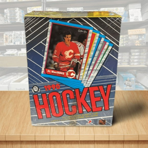 1989-90 OPC O-Pee-Chee Hockey Hobby Sealed Box - 48 Packs - Gretzky Bottom BX2