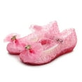 thumbnail image 2 of SXcggal Jelly Shoes For Girls Birthday Sandals For Girls Toddler Glitter Sandals Dress Sandals Breathable Lightweight Outdoor Walking Girls Shoes, 2 of 6