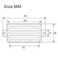 thumbnail image 6 of Electric Guitar High Output Four Coil Humbucker Pickup, 6 of 6