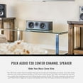 Polk Audio T30 Center Channel Speaker with Polk DSW PRO 440 WI