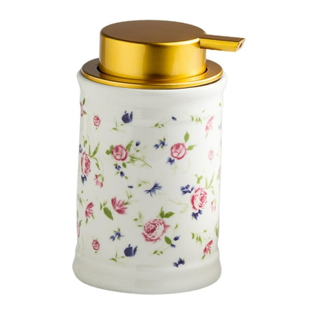 Bomba de bomba de espuma de dispensador de jabón de espuma botella de espuma vacía de 320 ml de contenedor de jabón de espuma fácil de relleno para el rosa pequeña