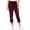 Artisan Wine, variant on Hippie Rose Juniors Marled Super Soft Jogger Pants Artisan Wine XS