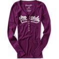 thumbnail image 1 of Aeropostale - Camiseta térmica de manga larga para mujer, color morado, pequeño, 1 of 1