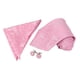 thumbnail image 1 of Conjunto de pañuelos y gemelos de fiesta de boda Macarena Rosado Corbata de jacquard para hombre, 1 of 8