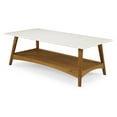 thumbnail image 3 of Mid Century Modern Coffee Table Castanho and White Finish, 3 of 6