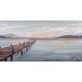 thumbnail image 3 of Pinto, Patricia 14x9 Black Modern Framed Museum Art Print Titled - Calm Placid Lake, 3 of 5