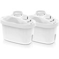 thumbnail image 1 of Remplacement de Filtre à Eau Amélioré 2 Pack, Cartouches de Filtre à Eau Standard les Plus Récentes, Compatible avec la Plupart des Marques de Pichets Filtrants, 1 of 1