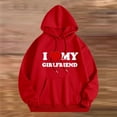 thumbnail image 3 of Puliio I Love My Girlfriend Hoodies For Men Love Heart Print Long Sleeve Valentines Day Hooded Sweatshirt Sweater Pullover Tops Cute Funny Gifts Clothes, 3 of 3
