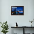 thumbnail image 4 of ArtToFrames 19.3x13.8 Inch - 49x35 CM Brown Puzzle Frame for 500 piece Puzzles.1.13 Inch Custom Wood Puzzle Frames, Walnut - Comes with Regular Glass, 4 of 6