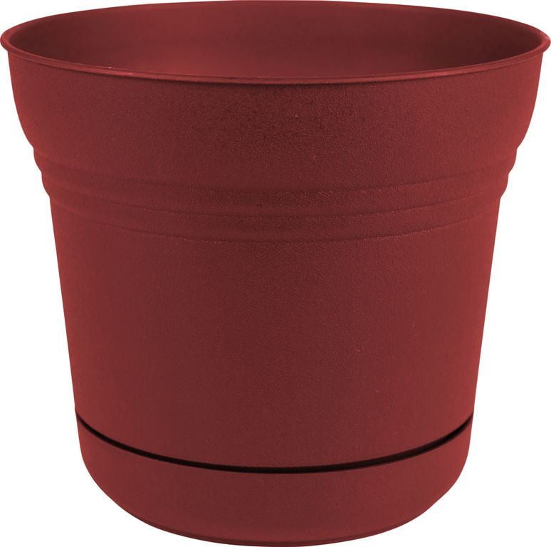 Bloem Saturn Planter w/ Saucer 10 Images Bloem Saturn Planter w/ Saucer 10