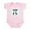 Petal Pink, variant on CafePress - Blueberry Pi Infant Bodysuit - Baby Light Bodysuit, Size Newborn - 24 Months