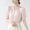 Pink, variant on Womens Shirts Summer Short Sleeve Turtleneck Women Blouses Fancy Office Dressy Solid White Halter Slim Tops