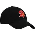 thumbnail image 3 of Men's '47 Black Tampa Bay Buccaneers Clean Up Legacy Adjustable Hat, 3 of 4