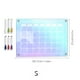 thumbnail image 3 of Tablero de mensajes acrílico de color con plan semanal y pegatinas borrables para refrigerador (1 ml), 3 of 8