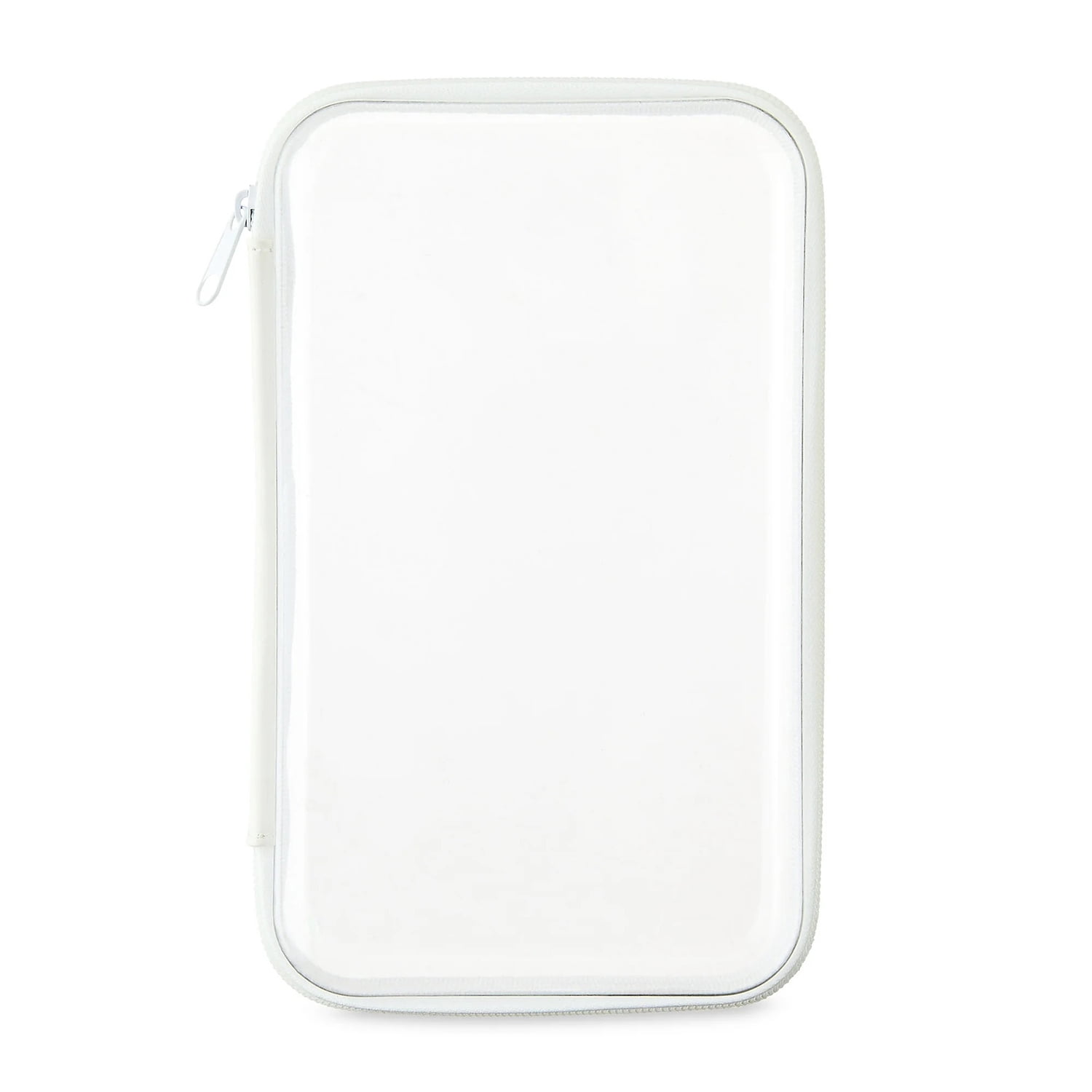 Pen+Gear Zipper Pencil Case, Pencil Boxes for School, White
