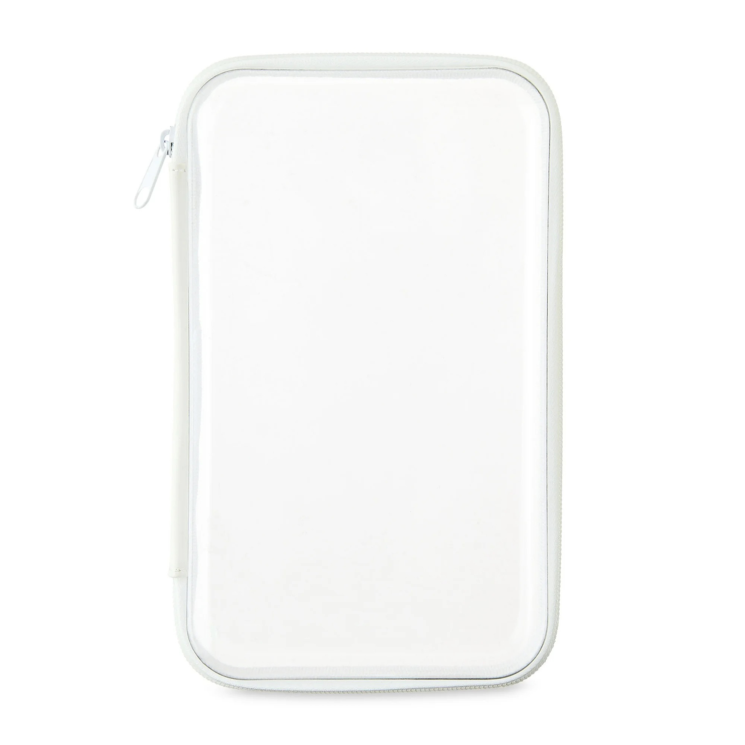 Cartuchera con cremallera Pen+Gear, estuches para lápices para escuela, blanco 3