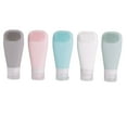 thumbnail image 5 of KHBUAB 5Pcs Travel Refillable Bottles for Toiletries Leak Proof Dispensing Lotion Silicone Containers, 5 of 8