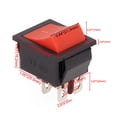 thumbnail image 3 of 16A Power Switch 4-Pin Power Button Long-Lasting Performance Red Light Indicator Secure And Reliable Connections, 3 of 8