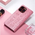 thumbnail image 4 of Funda Cartera FOXDOCK para iPhone 15 ProMax , Flip PU con Relieve de Gatos y Perros, Tarjetero y Soporte, 4 of 6