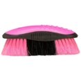 thumbnail image 2 of Tough 1 Horse Tack Great Grip Finishing Brush W/ Rubber Hand Grip Pink, 2 of 2