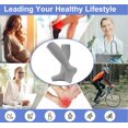 thumbnail image 7 of 3 Pairs Open Toe Copper Compression Socks for Women & Men Circulation 15-20 mmhg - Better Blood Flow, Swelling, Best Support for Medical, Running, Nursing, 7 of 7