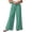 Green, variant on Oversize Wide Leg Pant for Womens Elastic Waist Drawstring Pants Casual Loose Fit Trousers with Pocket Yellow XL
