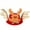 F, variant on LSLJS Pet Christmas Hat Cap Party Costume Headwear Cosplay Accessories Cats Dogs, Dog Birthday Party Supplies, Dog Hats