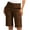 Brown#3, variant on LEBONYARD Women's Loose Fit 5-Inch Shorts Summer Comfort,Fashion Women's Summer Casual Twill Solid Color Shorts with Pocket Black XXL