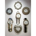 thumbnail image 3 of Michael Amini Montreal Mirrored Heart Shaped Wall Clock, 3 of 3
