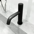 thumbnail image 5 of VIGO Apollo Button Operated Single-Hole Bathroom Faucet in Matte Black, 5 of 14
