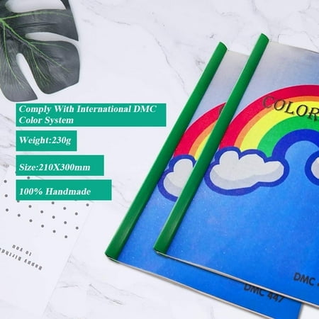Diamond Painting Accessories Color Card Chart Booklet for Diamond Painting, Canvas Material Color Codes Unique Diamond Art All Color Numbers, Diamond Art and Accessories Leisure Art for Adults