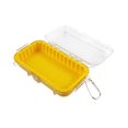 thumbnail image 3 of figatia Sealed Waterproof Shockproof Box, Dustproof Camping Box Carry Box Storage Case for Boating Outdoor Trips Survival Backpacking Yellow, 3 of 8