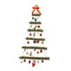 thumbnail image 5 of Adorno navideño de madera con luces para colgar en la pared para fiestas verde, 5 of 9