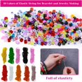 thumbnail image 3 of 24 Grids Plastic Beads Bracelet Beads Cube Beads Homemade Set for All Ages, 3 of 3